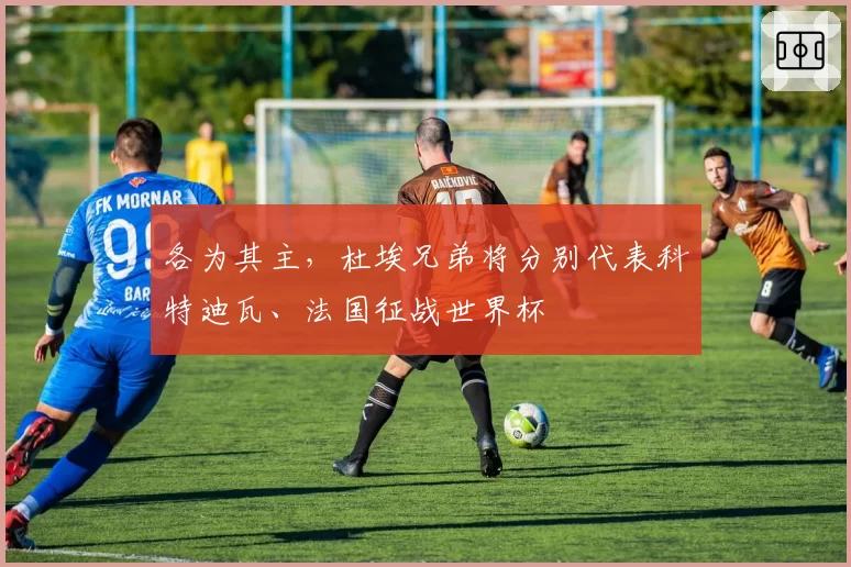 各为其主,杜埃兄弟将分别代表科特迪瓦、法国征战世界杯